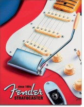 Retro Fender - Strat since 1954 Metal Sign