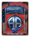 Vintage-Retro All Americans Metal-Tin Sign
