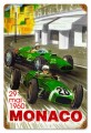 Vintage-Retro Monaco Metal-Tin Sign