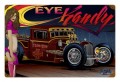 Vintage Rat Rod Eye Kandy Metal Sign