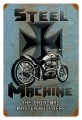 Vintage-Retro Steel Machine Metal-Tin Sign