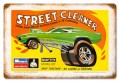 Vintage-Retro Street Cleaner Metal-Tin Sign