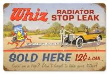 Vintage-Retro Whiz Metal-Tin Sign