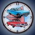 Vintage-Retro  1960 Impala Lighted Wall Clock