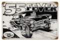 Vintage-Retro 55 Fever  Metal-Tin Sign