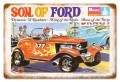 Vintage-Retro Son of Ford Metal-Tin Sign
