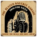 Vintage  Tractor Shop Metal Sign