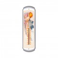 Retro Fairy Metal Thermometer 17 x 5 Inches