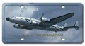 Vintage-Retro C-121A Constellation License Plate