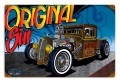 Vintage Rat Rod Original Sin 12 x 18 inches Tin Sign