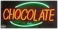 Neon Business Sign - Chocolate