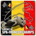 Vintage-Retro Spa-Francorchamps Metal-Tin Sign
