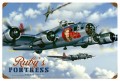 Retro Rubys Fortress Tin Sign 24 x 16 Inches
