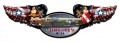Vintage-Retro Liberator Winged Oval Metal-Tin Sign