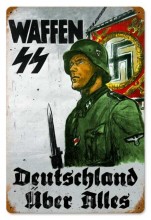 Vintage-Retro Deutschland Metal-Tin Sign