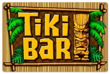Vintage-Retro Tiki Bar Metal-Tin Sign LARGE