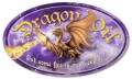 Vintage-Retro Dragon Oil Oval Metal-Tin Sign