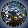 Vintage-Retro  GT-40 Lighted Wall Clock