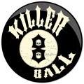 Vintage-Retro Killer 8 Ball Round Metal-Tin Sign