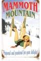 Vintage-Retro Mammoth Mountain Metal-Tin Sign LARGE