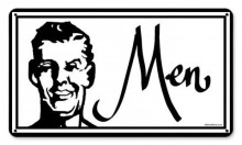 Vintage-Retro Men Metal-Tin Sign