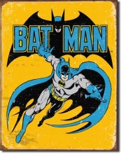 Retro Batman Tin Sign
