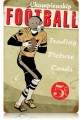 Vintage-Retro Football Metal-Tin Sign