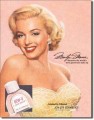 Retro Monroe New-U Lquid Makeup Metal Sign