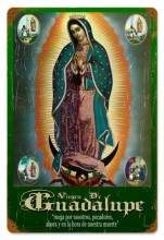 Vintage-Retro Virgen Metal-Tin Sign