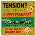 Vintage-Retro Rest Aid Metal-Tin Sign