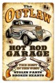 Vintage-Retro Outlaw Garage Metal-Tin Sign 2