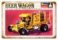 Vintage-Retro Beer Wagon Metal-Tin Sign