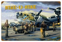 Retro Nine O Nine Tin Sign 24 x 16 Inches