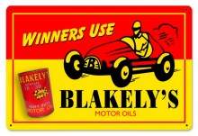 Vintage-Retro Blakelys Oil Metal-Tin Sign