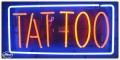 Neon Business Sign - Tattoo