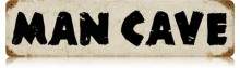 Vintage-Retro Man Cave Metal-Tin Sign