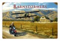 Retro Barnstormer Tin Sign 18 x 12 Inches
