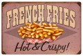 Vintage-Retro French Fries Metal-Tin Sign 5