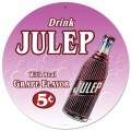 Vintage-Retro Drink Julip Round Metal-Tin Sign