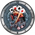 Vintage-Retro Getn Lucky Wall Clock