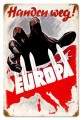 Vintage-Retro Handen Europa Metal-Tin Sign