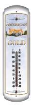 Vintage-Retro American Gold Thermometer
