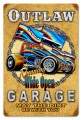 Vintage-Retro Outlaw Garage Metal-Tin Sign 1