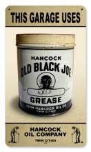 Vintage-Retro Hancock Axel Grease Metal-Tin Sign