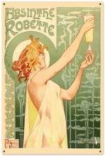 Vintage-Retro Absinthe Robette Metal-Tin Sign LARGE