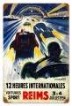 Vintage-Retro Reims Metal-Tin Sign