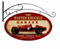 Vintage  Old Race Car Tin Sign 1