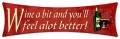 Vintage-Retro Wine a bit Metal-Tin Sign