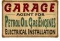 Vintage-Retro Petrol Garage Metal-Tin Sign
