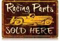 Vintage-Retro Racing Parts Metal-Tin Sign